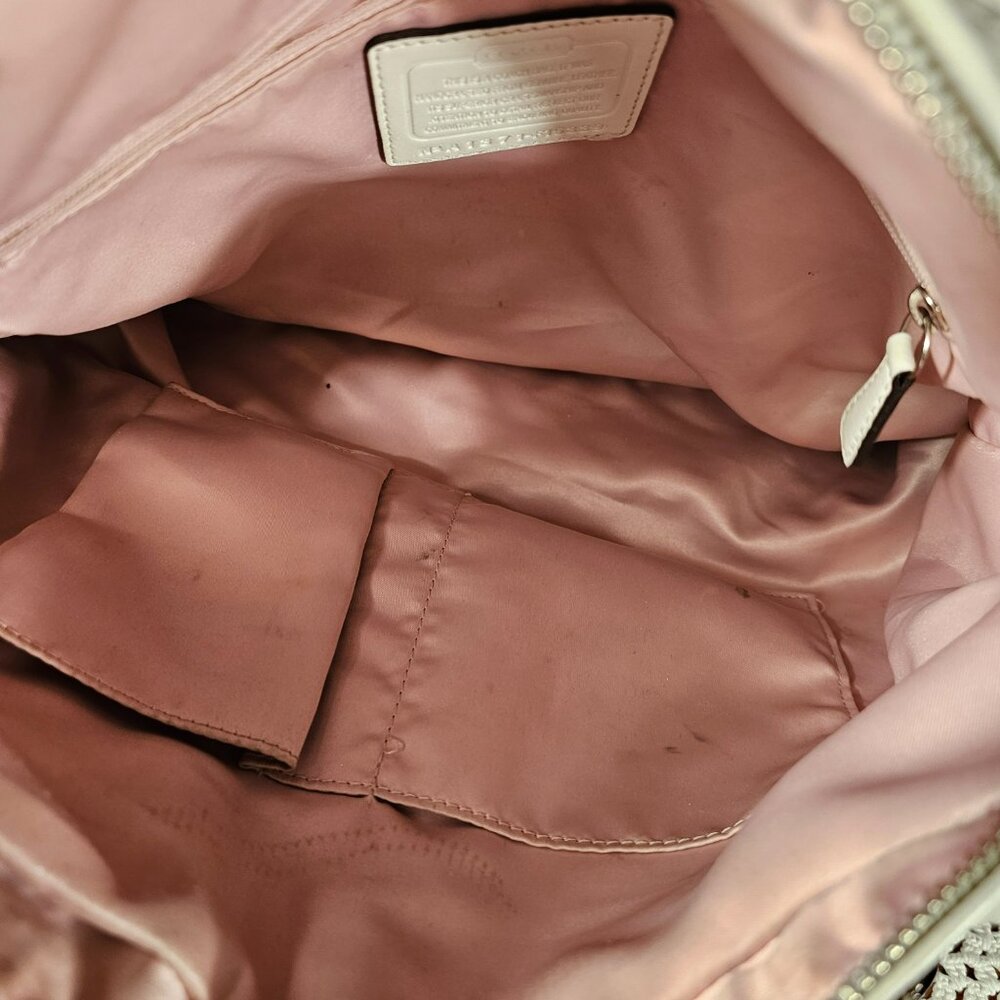 Coach Kristin Cream Shoulder Bag - Picture 5 of 8